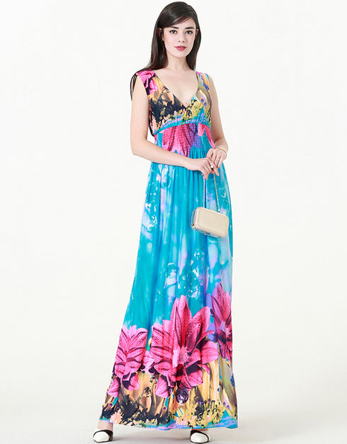 Dubai Abaya: A Summery V-Neck Dress for the Holidays